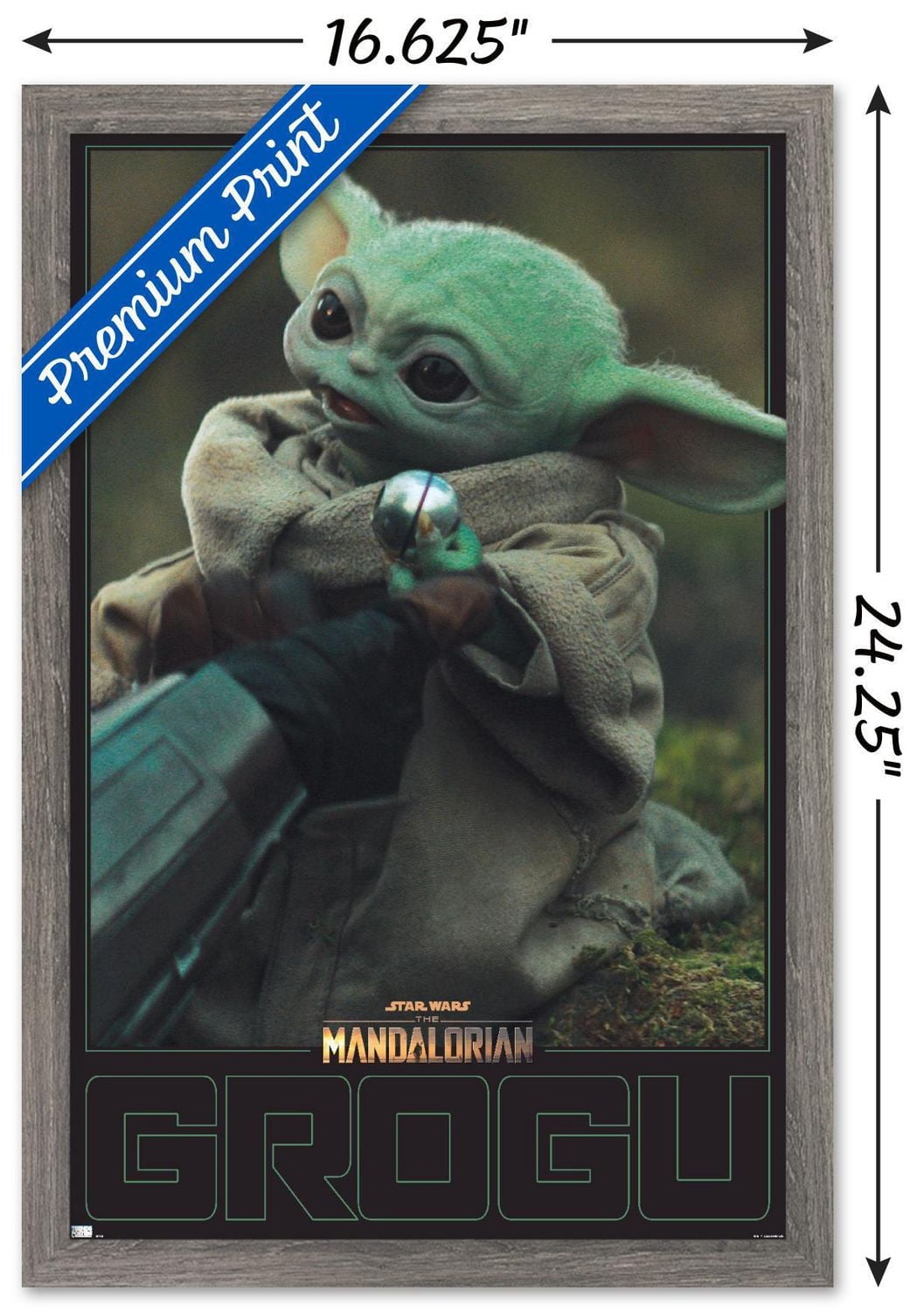 Star Wars: The Mandalorian Season 2 - Grogu Wall Poster