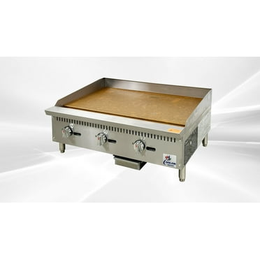 Cooler Depot 36 Inches Manual Griddle CD-MG36 NSF ETL Certified
