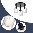thumbnail image 3 of PENDRION 3 Light Modern Track Lighting with Flexibly Rotatable Light Head, Black Track Lighting Fixtures Ceiling Industrial Kitch, 3 of 9