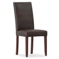 thumbnail image 5 of Simpli Home Acadian Parson Dining Chair (Set of 2) in Distressed Brown, 5 of 11