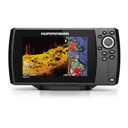 Humminbird 410940-1 Helix 7 CHIRP Sonar G3 Dual Spectrum Combo Fishfinder/GPS/Chartplotter with MEGA Down Imaging & 7