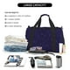 thumbnail image 5 of Fotbe Glittering Purple Starfield Bolsa de Viaje con Estampado, Bolsa de Fin de Semana para Mujer con Compartimento para Zapatos, Bolsa de Gimnasio con Bolsillo Húmedo, 5 of 7