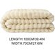 thumbnail image 3 of Support Blanket Yellow Security Blanket Calming Dog Blanket Rabbits Hair Plushs Designed For Soft And Comfortable For Indoors Sofa Kennel, 3 of 9