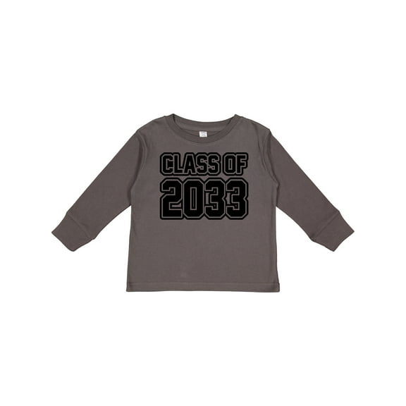 Inktastic class of 2033 Boys or Girls Long Sleeve Toddler T-Shirt
