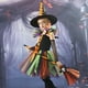 thumbnail image 4 of Disfraz de bruja de Halloween para niñas, traje de Cosplay para carnaval, Fiesta infantil, conjunto de ropa para niños, bolsa, sombrero, escoba, 4 of 5