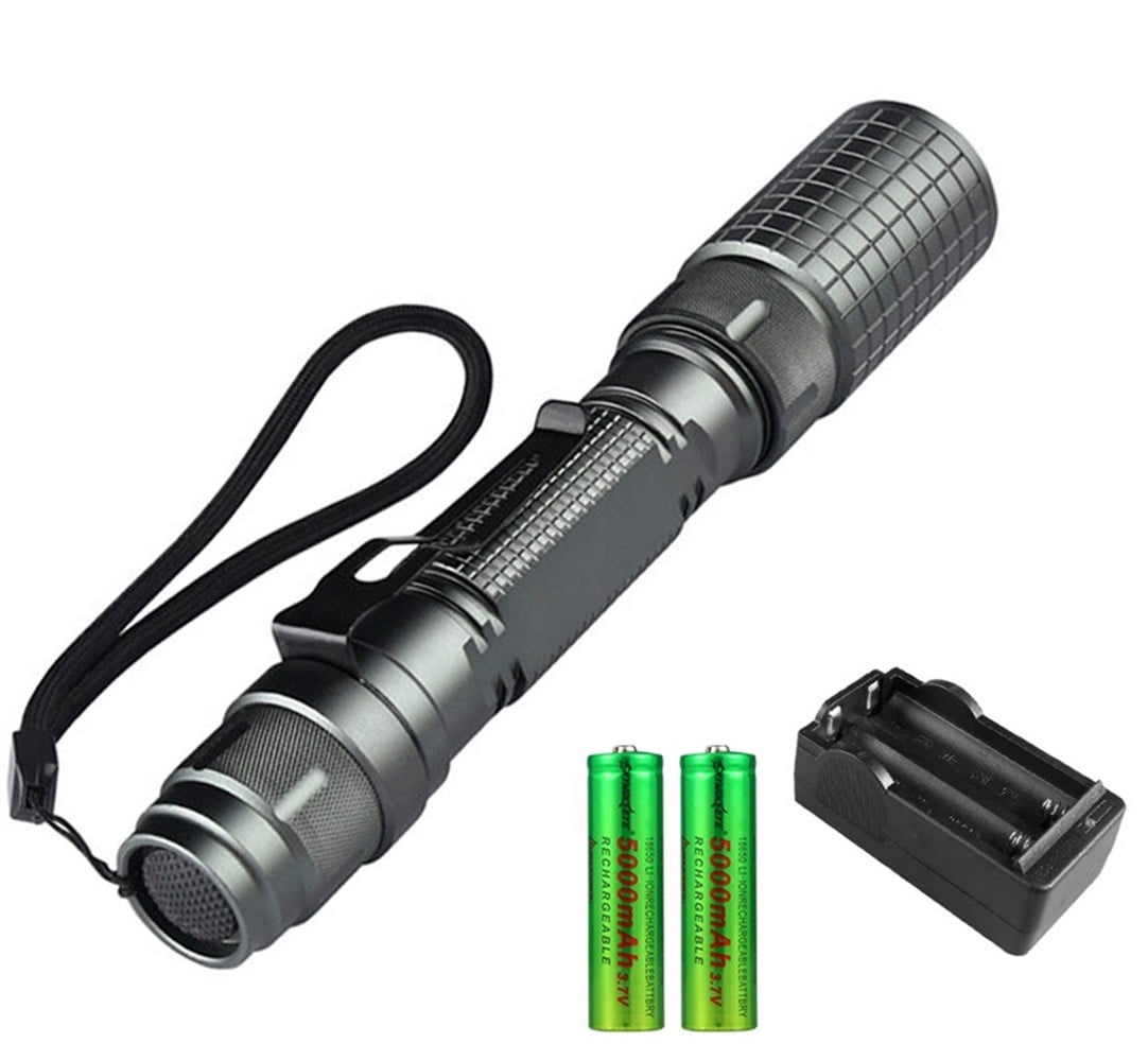 9000LM Spotlight Handheld T6 LED Flashlight 18650 Rechargeable Lamp Torch Hot 9000LM Spotlight Handheld T6 LED Flashlight 18650 Rechargeable Lamp Torch Hot