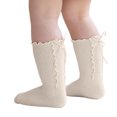 thumbnail image 6 of RFQWOVSR Baby Girls' Ruffle Bow Knee High Socks with Non-Slip Design, 6 of 6