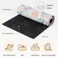 thumbnail image 5 of Area Rugs 4'x6'. Romantic Peonies Cosmos Carpet Runner Indoor Outdoor Rugs Home Decor Aesthetic, Eucalyptus Ferns Minimalist Non Slip Mats Washable Accent Rug for Living Room Bedroom, 5 of 7