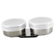 thumbnail image 3 of 2 piezas de material acero inoxidable de resistencia Soledad Vaso de paleta para arandela de brochas de pintura, 3 of 10