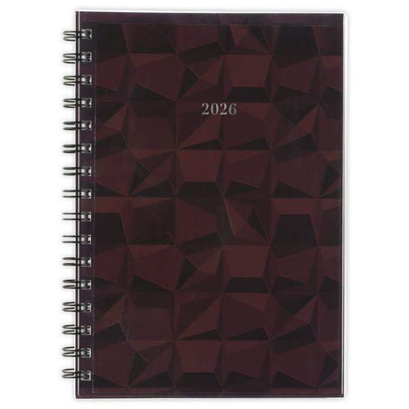 Cambridge Facet 2026 Customizable Weekly Monthly Planner Small 5 12 x 8 12 -