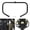 Black, variant on TCMT 1 1/4" Engine Guard Highway Bar Fits for Harley Touring 2009-2024 Road King Street Glide Road Electra Glide Tri Glide Ultra Limited, Chrome