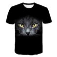 thumbnail image 1 of Verano 2023, camiseta de dibujos animados en 3D para niños, camiseta con estampado de animales para niños y gatos, camisetas para niñas, camisetas de dibujos animados para niños, ropa de animales 6M Gao Jinjia LED, 1 of 2