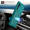 thumbnail image 5 of TECH CIRCLE Galaxy A54 5G Wallet Case, Shockproof Rubber Card Holder Wallet PU Leather Back Phone Case Kickstand Protective Scratch Hybrid Bumper Shell for Samsung Galaxy A54 5G 6.5" 2023,Green, 5 of 7