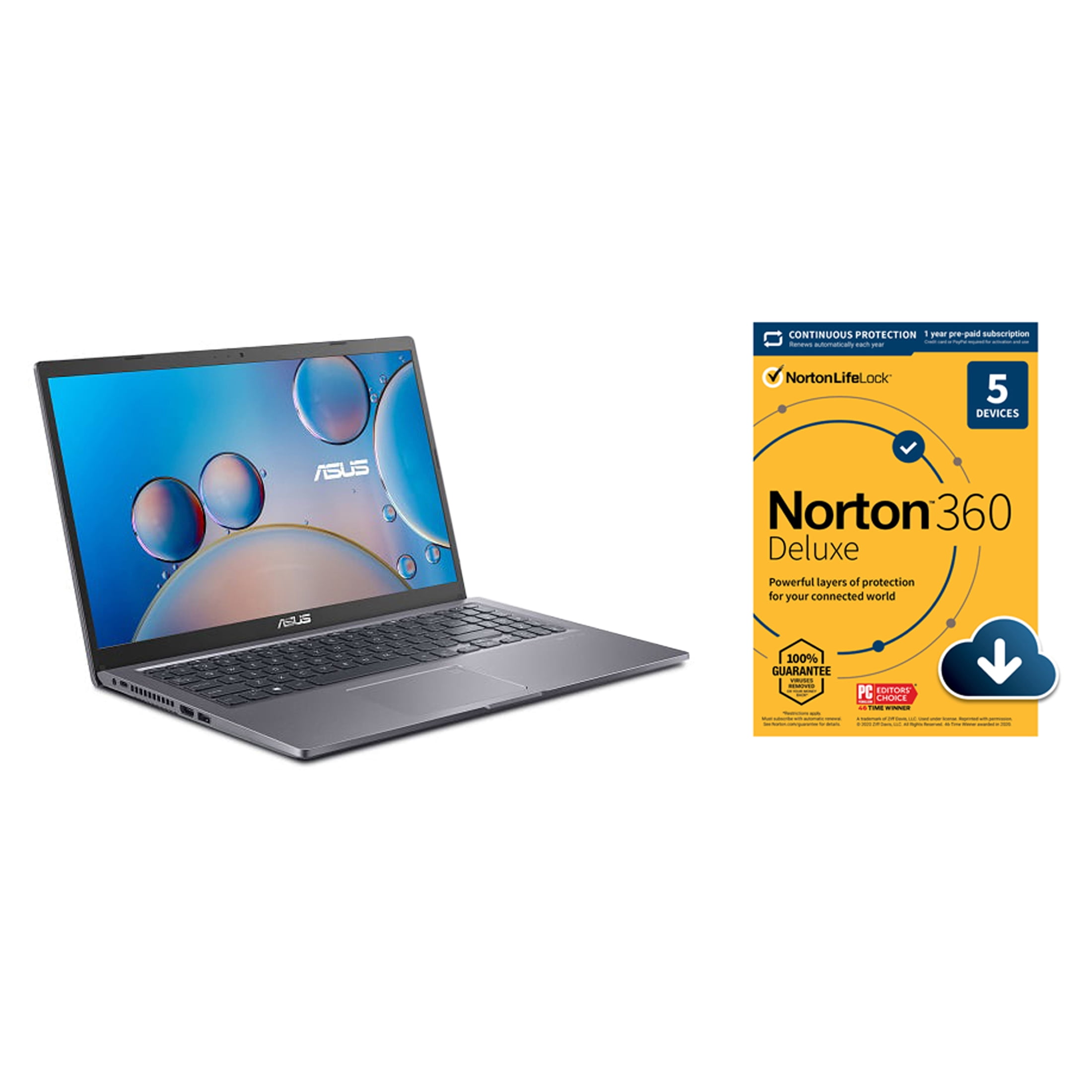 ASUS VivoBook 15.6" 1080p PC Laptops, Intel Core i3, 4GB RAM, 128GB SSD