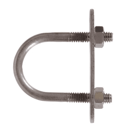 

Hardware Essentials 320882 Round Saddle SS U-Bolt (5/16 X3-1/2 X2-1/2 ) 1-Pc.