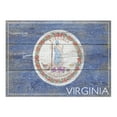 thumbnail image 2 of Rustic Virginia State Flag (1000 Piece Puzzle, Size 19x27, Challenging Jigsaw Puzzle for Adults and Family, Made in USA), 2 of 4
