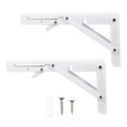 thumbnail image 4 of unbranded 2Ud Triángulos Plegables Para Estantes Soporte De Inoxidable Plegable, 4 of 6