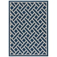 thumbnail image 7 of SAFAVIEH Courtyard Janey Bordered Indoor/Outdoor Area Rug, Navy/Light Beige, 6'7" x 6'7" Round, 7 of 7