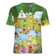 thumbnail image 6 of Animal Crossing Womens T-shirts Crewneck Shirts Blouse Short Sleeve Tee Shirts Girls Tops 6XL, 6 of 8