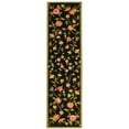 thumbnail image 4 of SAFAVIEH Chelsea Beryl Floral Wool Area Rug, Black, 2'6" x 4', 4 of 11