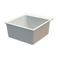 thumbnail image 2 of Transolid 22'' x 20'' Drop In Kitchen Sink, 2 of 7