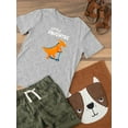 thumbnail image 3 of Little Adventure Dino On Scooter T-Shirt Toddler -Image by Shutterstock,  4 Toddler, 3 of 4