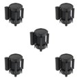 thumbnail image 2 of maskred Versatile Retractable Stanchion Queue Barrier for Effective Crowd Management Black 3meters 5Set, 2 of 6