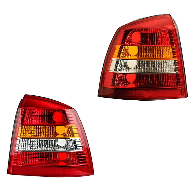 Par de Calaveras DEPO Chevrolet 2000 A 2003 Ámbar/blanco/rojo