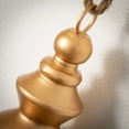 thumbnail image 2 of Glistening Gold Finial Gold 17"H Metal Set of 3, 2 of 3
