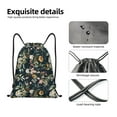 thumbnail image 4 of Sikiie Watercolor Floral Drawstring Backpack Drawstring Bags, Draw String Back Bag for Sports, Gym, Travel, Swimming, Beach-Medium, 4 of 6