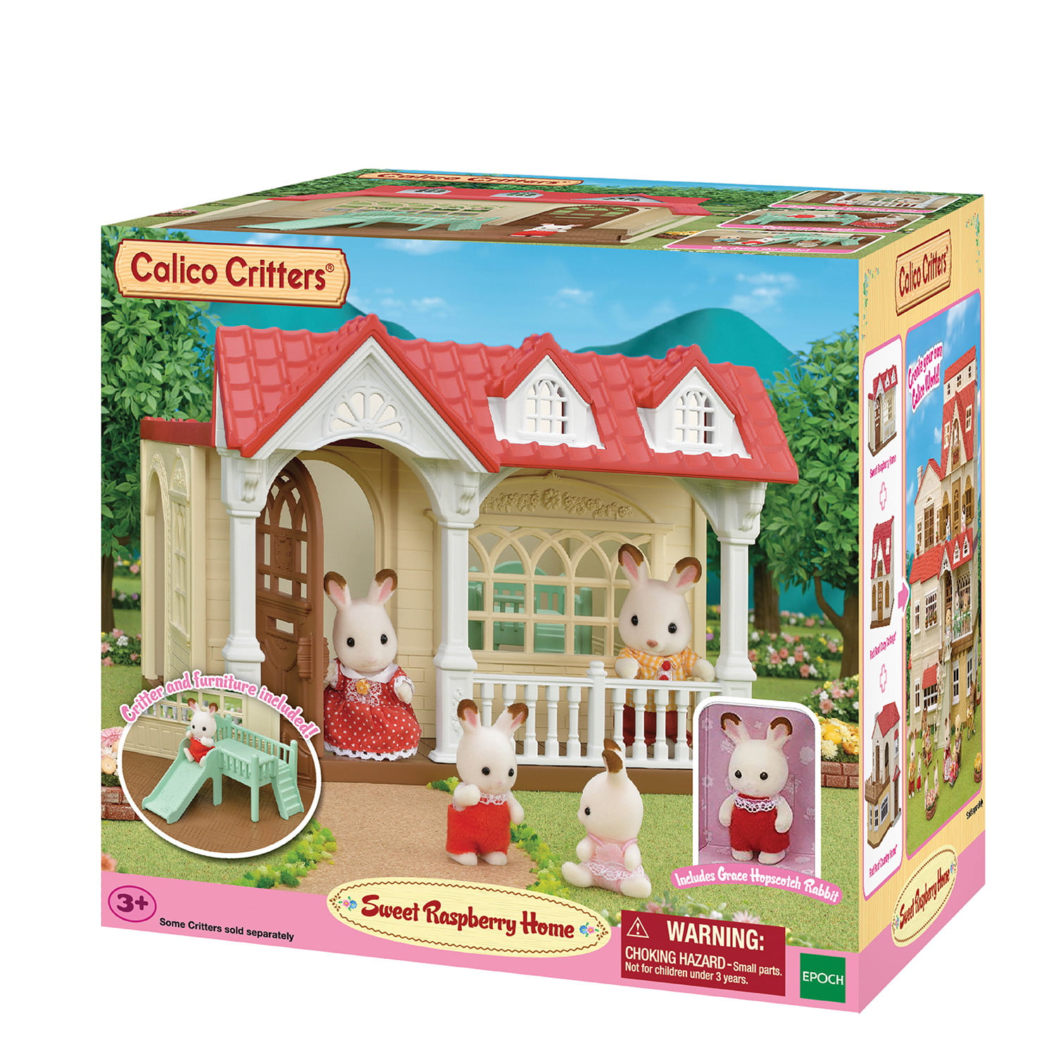 Sylvanian Families Miniature Series Raspberry House Calico Epoch 2019 for sale online 