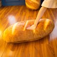 thumbnail image 4 of 3D Simulation Bread Shape Pillow Soft Lumbar Back Cushion Plush Stuffed Toy, 4 of 6