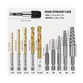 thumbnail image 1 of Screw Extractor Set, 11 Pieces Easy Out Bolt Extractor Set, Reverse Drill Bit Extractor Set for Removing Broken Screws, 1 of 6