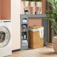 Costway FreeStanding Wooden OvertheToilet Storage Three