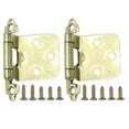 thumbnail image 4 of Tornillos bisagra de primavera de cierre estadounidense con hardware de muebles dorado 2pcs, 4 of 4