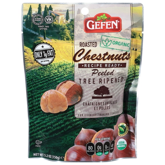 Gefen Roasted Chestnuts 5.2 oz (Pack of 12)