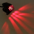 thumbnail image 3 of koolsoo Motorcycle Grill Tail Light Brake Indicator Lamp for Chopper Bobber Black, 3 of 9