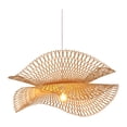 thumbnail image 1 of lionlar Rustic Ceiling Hanging Light Fixture Chandelier Foyer LED Pendant Lighting 2 2 Tier, 1 of 8