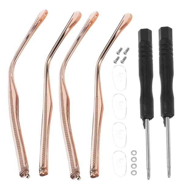2 pares de patillas de repuesto para gafas Patillas de repuesto para gafas Piezas de repuesto para gafas Patas de repuesto para gafas
