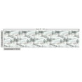 thumbnail image 3 of Ambesonne Grey Floral Birds Fabric by the Yard Upholstery, Ethnic Asian Boho, 3 Yards, Pastel Pink Green, 3 of 5