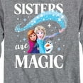 thumbnail image 3 of Frozen - Sisters Are Magic - Toddler And Youth Long Sleeve Graphic T-Shirt, 3 of 5