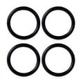thumbnail image 5 of CENL 8Pcs Car Bumpers Quick Release Fasteners Replacement Rubber O-Rings Gaskets Black For Bumpers Trunks Hatch Lids, 5 of 11