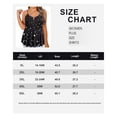 thumbnail image 3 of CASSIE LIZ Ladies Plus Size 4X Tank Tops Star Moon Pattern Shirts Zipper Crew Neck Sleeveless Pullover Loose Hem Summer Shirts 4XL 24W 26W, 3 of 3