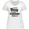 thumbnail image 3 of Inktastic I'm Not Bossy I Have Leadership Skills Women's Plus Size T-Shirt, 3 of 5
