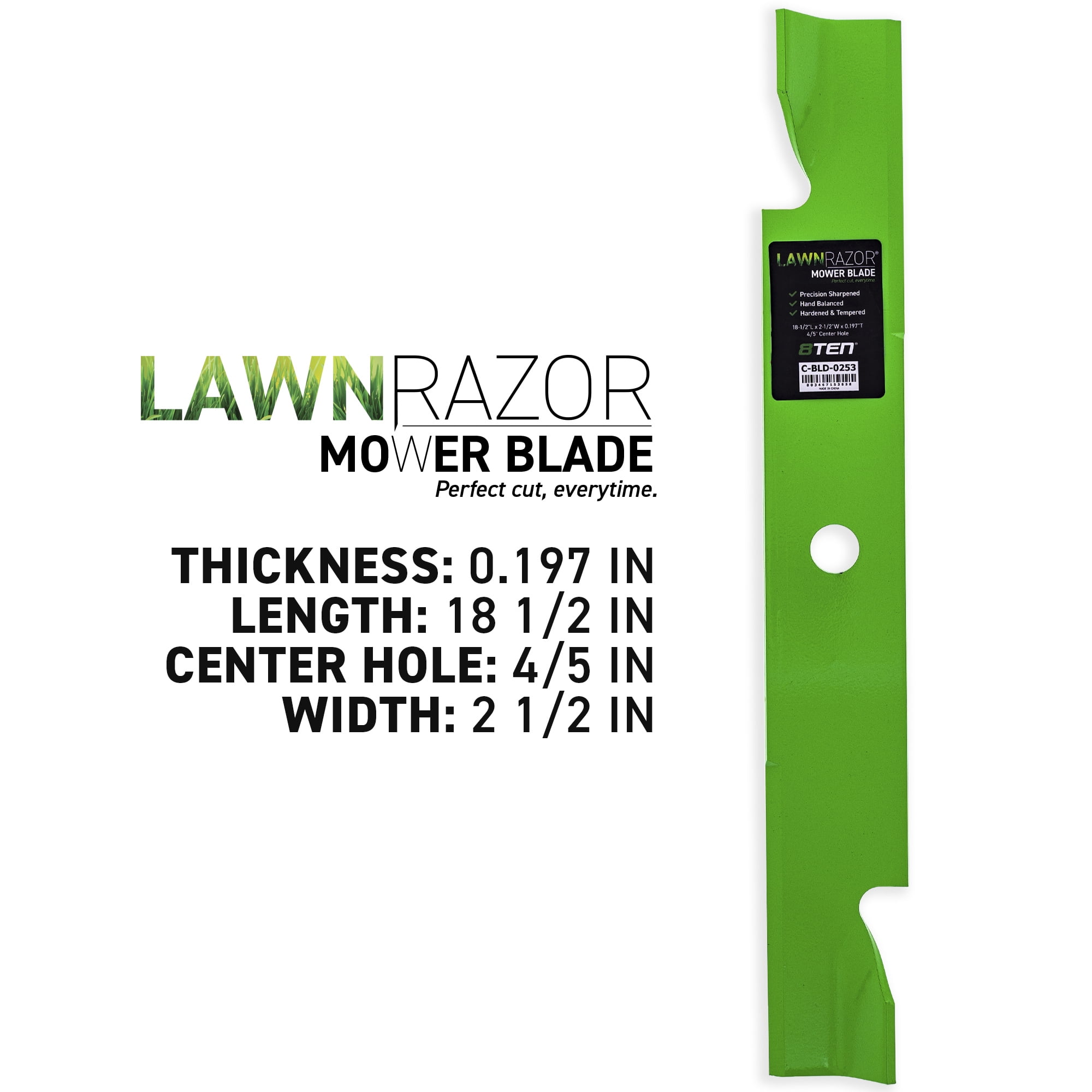LawnRAZOR Blade for Snapper Simplicity 1737252 52 inch Deck