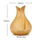 thumbnail image 2 of Humidificador humidificador de grano de madera, máquina de incienso, gran cantidad de niebla, silencioso, apagado automático, humidificador antisecado (mármol) Sailing Electrónica, 2 of 5