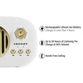 thumbnail image 3 of Crosley CR3044A-WH Piper Portable Bluetooth Speaker, White, 3 of 5