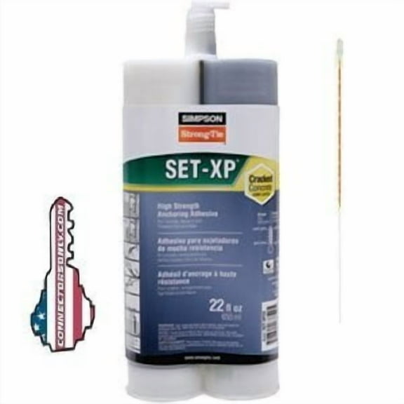 SET-XP22-N High-Strength Structural Anchoring Adhesive w/ Mixing Nozzle
