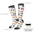 thumbnail image 5 of Bingfone Compression Socks for Women and Men Long Socks for Running Athletic Cycling Nurse-Dogs Pug, 5 of 8
