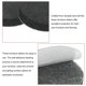 thumbnail image 3 of Deslizadores para muebles, almohadillas de fieltro autoadhesivas redondas, protectores de suelo para patas de muebles en suelos de madera 1" 24 piezas, 3 of 6